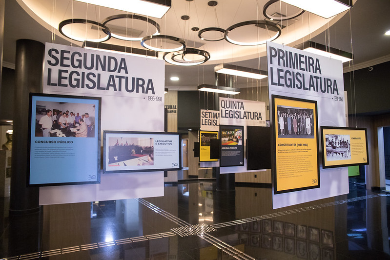 A exposição fotográfica “Nossa História”, fez parte das comemorações dos 30 anos da promulgação da Constituição de Roraima e está disponível no site do Poder Legislativo – Foto: Nonato Sousa/SupCom ALE-RR