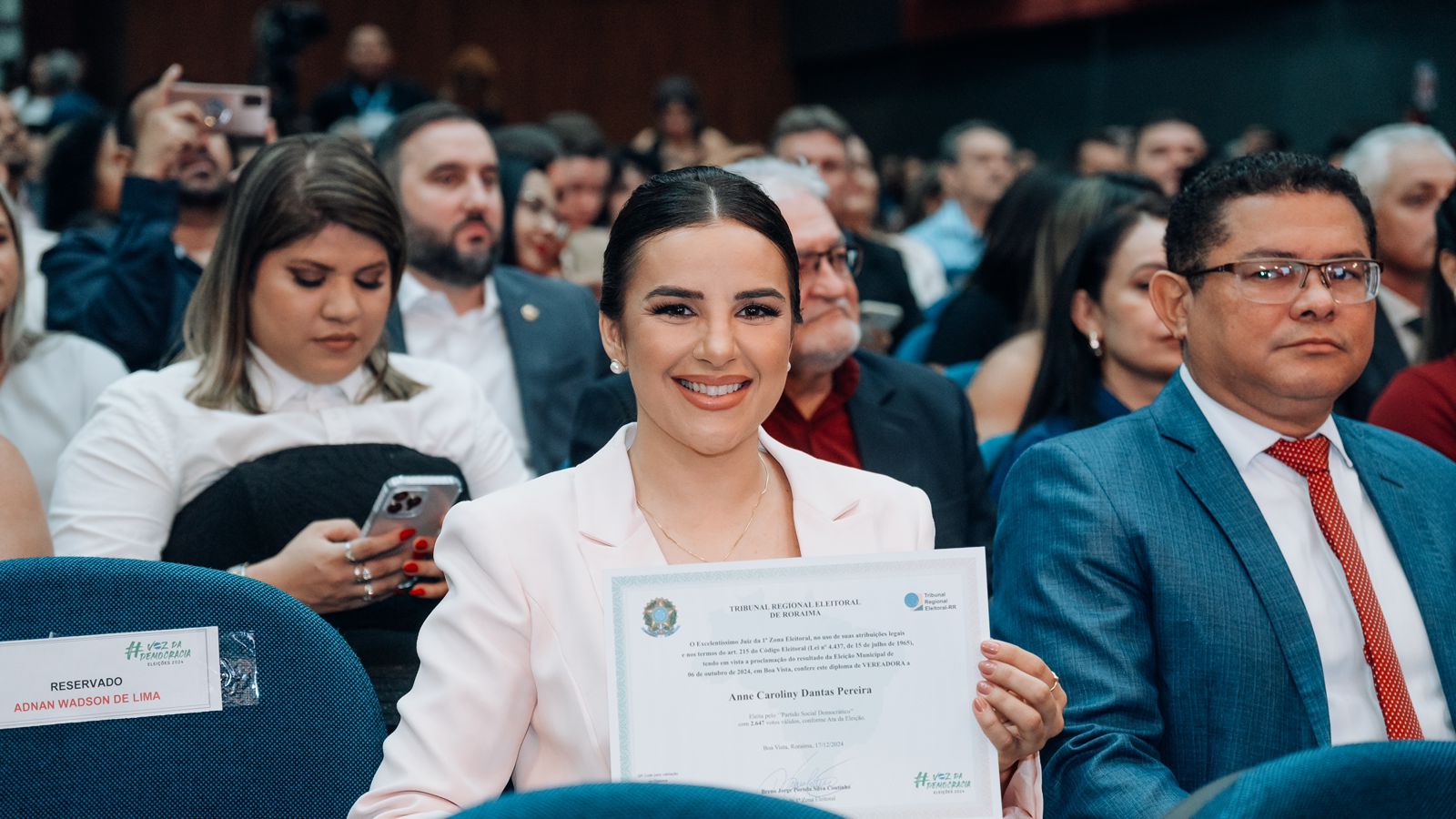 A vereadora eleita pelo PSD, Carol Dantas. Foto: Assessoria