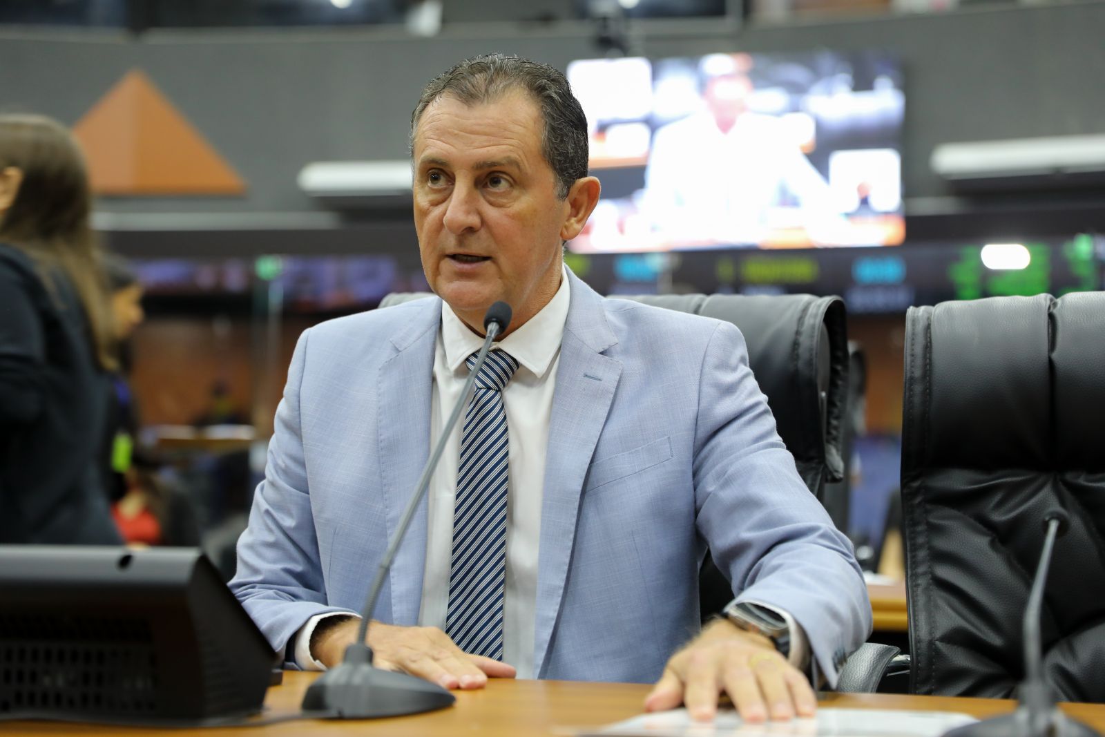 Deputado coronel Chagas - líder do Governo