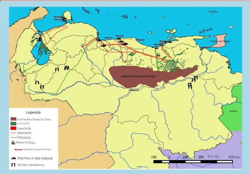 A região da bacia do orinoco onde foram descobertas as maiores reservas de gás do mundo