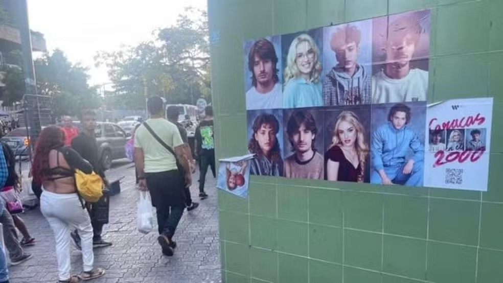 Caracas en el 2000, cantada por Danny Ocean e Elena Rose, é um hit que gerou reflexão e repercussão — Foto: BBC