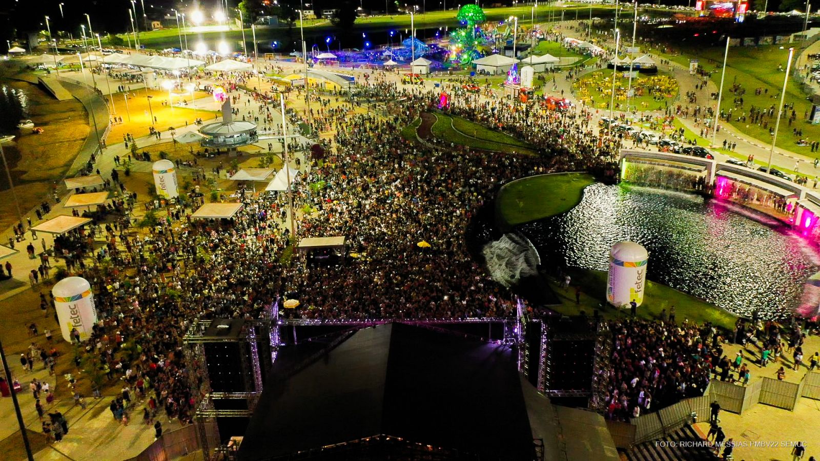 O  Parque do Rio Branco receberá milhares de pessoas no MOrmaço Cultural.
