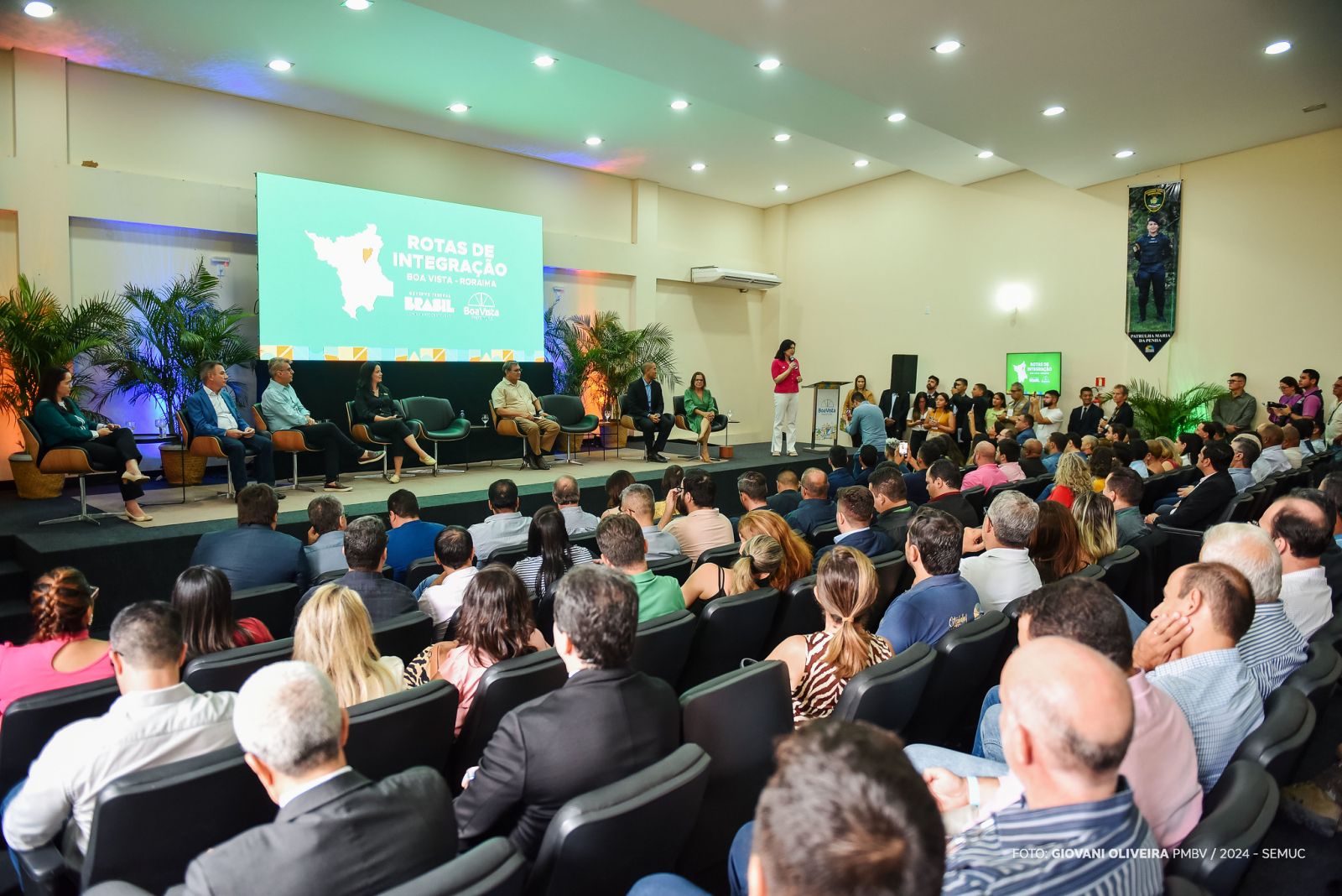 O projeto foi discutido com autoridades locais em reunião do Ministério do Planejamento em Boa Vista.