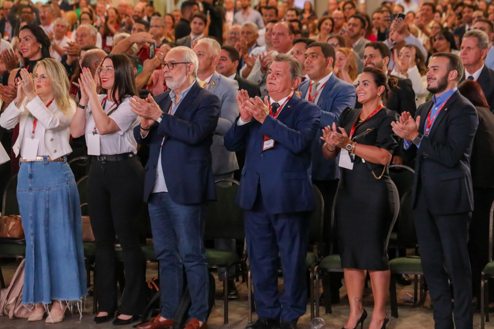 Deputados roraimenses na Conferência da Unale, em Fortaleza.