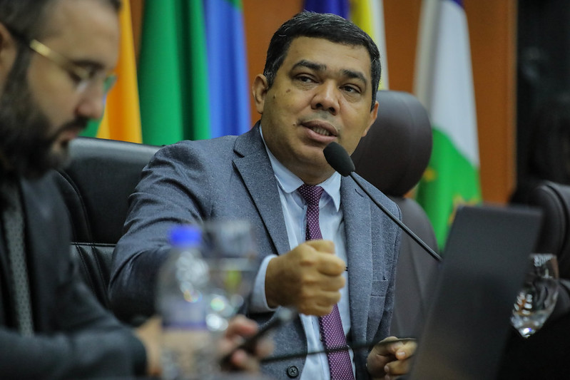 Deputado Soldado Sampaio, presidente da Assembleia Legislativa